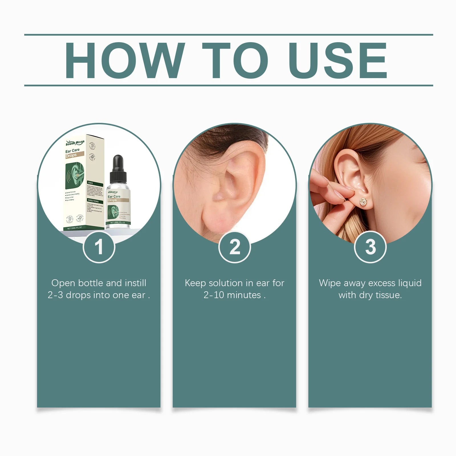 Tinnitus Soothing Drops Otitis Care Listening Improvement Earwax Removal Alleviate Hearing Loss Earache Ear Ringing Relief Drops