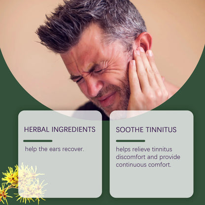Tinnitus Soothing Drops Otitis Care Listening Improvement Earwax Removal Alleviate Hearing Loss Earache Ear Ringing Relief Drops
