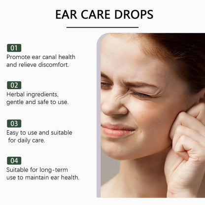 Tinnitus Soothing Drops Otitis Care Listening Improvement Earwax Removal Alleviate Hearing Loss Earache Ear Ringing Relief Drops